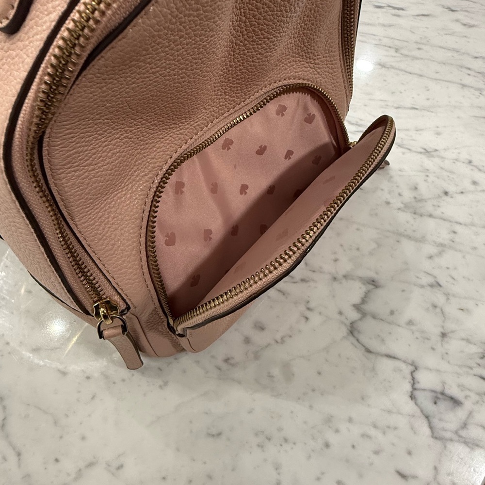❤️SOLD❤️ Kate Spade Jackson Blush Pink Leather Backpack - Picture 5 of 8